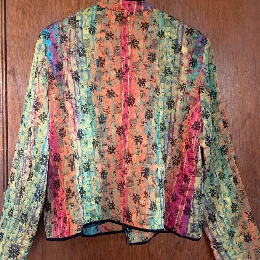 Vintage Elliott Lauren blazer jacket. Size Medium. Perfect for Pride! - Picture 4 of 6